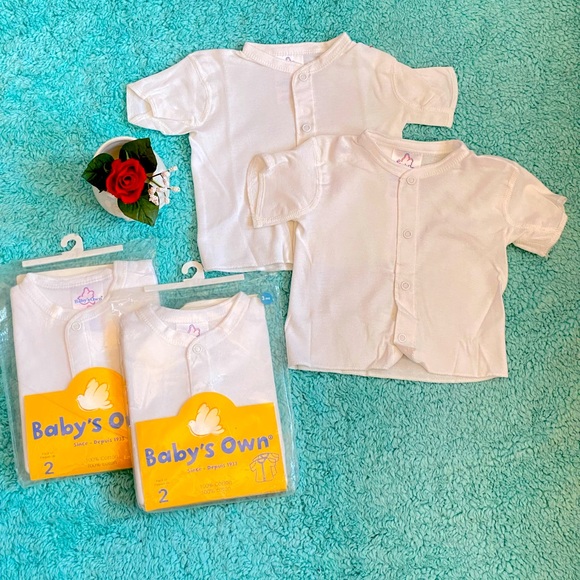 Babysy Own Baby shirt | white shirt | Unisex for kids | 0-3months old. - Picture 1 of 3